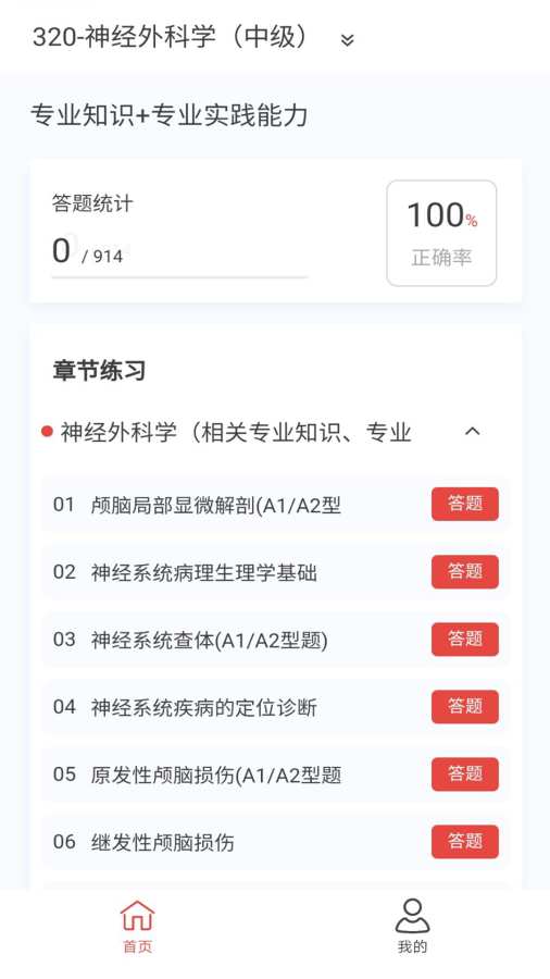神经外科学新题库app图2