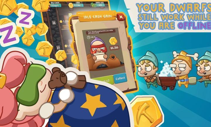 矮人大亨（Idle Dwarf Tycoon）游戏图1