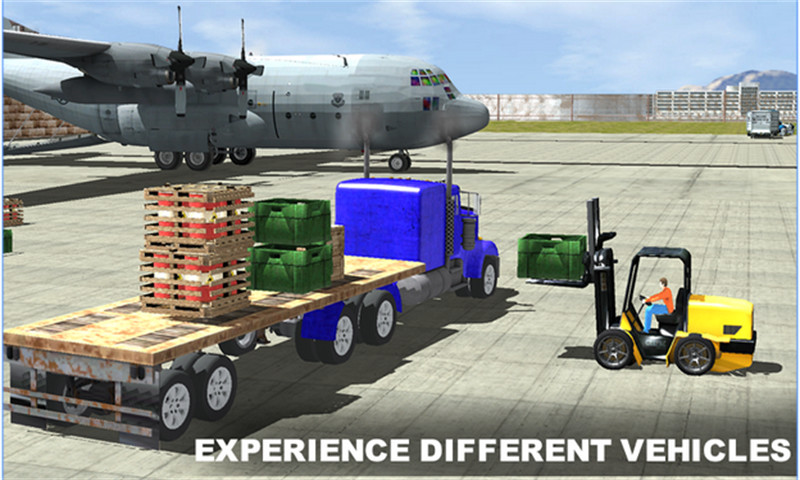 飞机汽车运输车3D图1