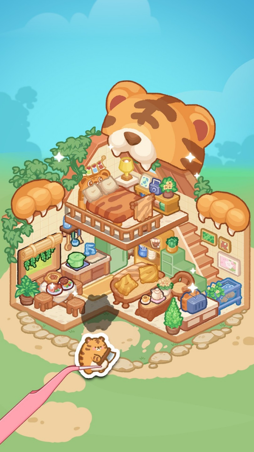 贴贴魔法世界游戏图1