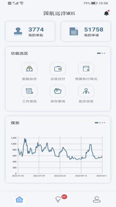 国航远洋移动航运管理系统app