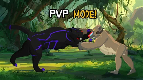 Gorilla Fights Jungle Animals游戏