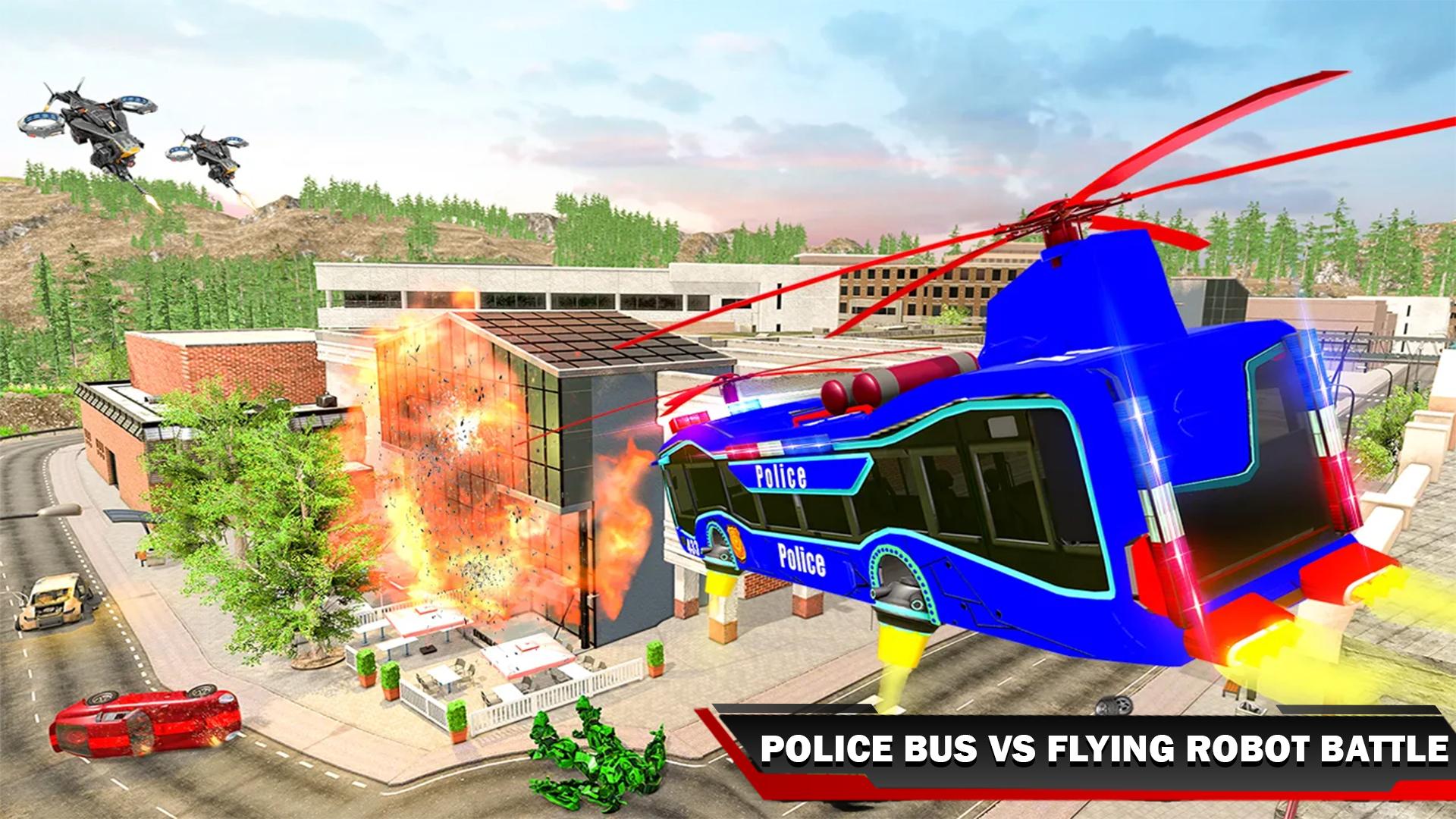 飞行巴士机甲战士(Flying Police Bus)图5