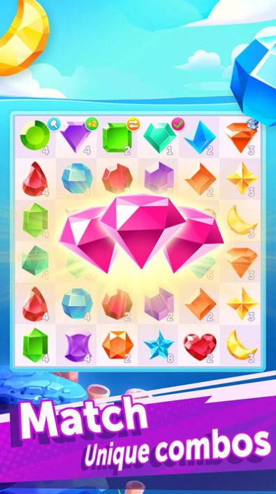 Gem Crush:Merge Master图3