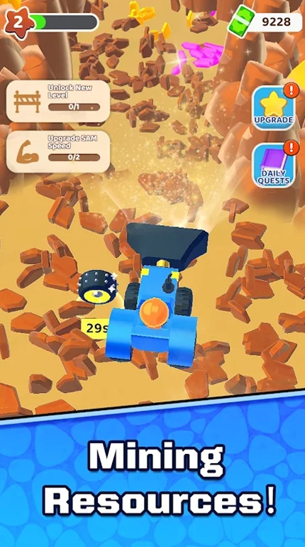 闲置矿工：矿工帝国（Idle Miner: Ore Empire）游戏图1