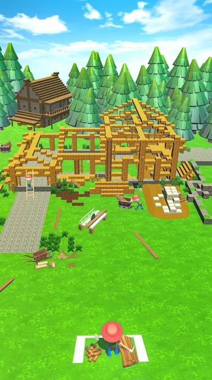 Chop Down idle Lumber Cutting图2