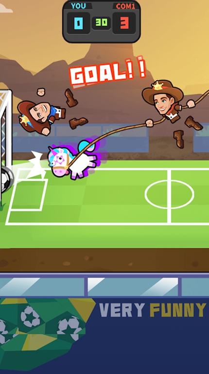 弹弓足球(Slingshot Soccer)游戏