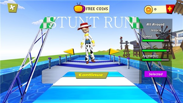 Stuntman Water Toys Run游戏图3