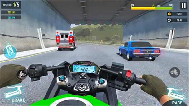 Bike Racing Moto Rider 2021游戏图3