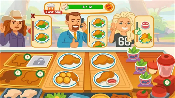 Kitchen Star Cooking Games游戏图3