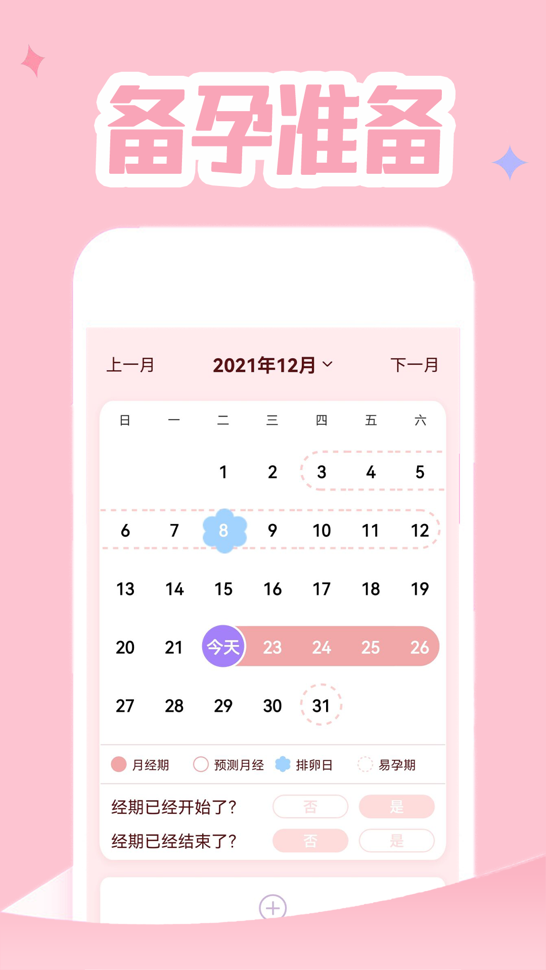 姨妈月经期管家app图2