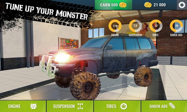Offroad Driving Simulator 4x4: Trucks & SUV Trophy图1