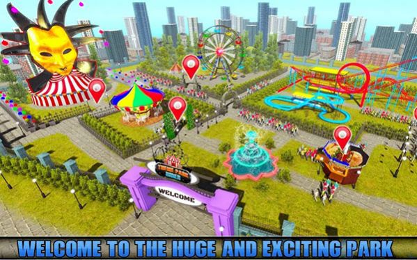 Theme Park Swings Rider游戏图2