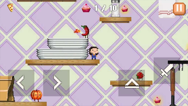 Baby Knight Pixel Kitchen游戏图1