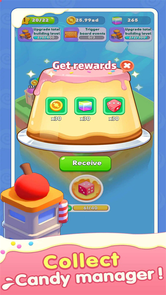 Idle Candy Empire游戏图1