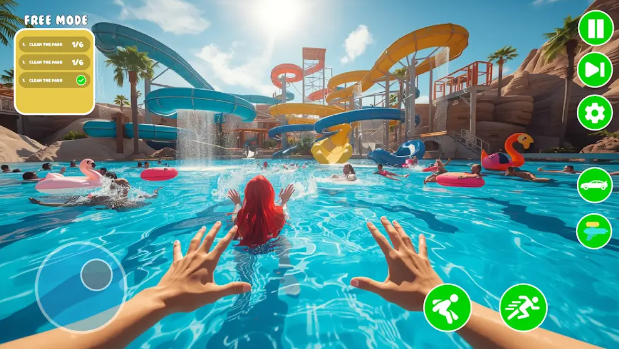 Waterpark Creator Simulator游戏图2
