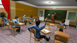 高校捣蛋鬼（High School Gangster Criminal）游戏图2