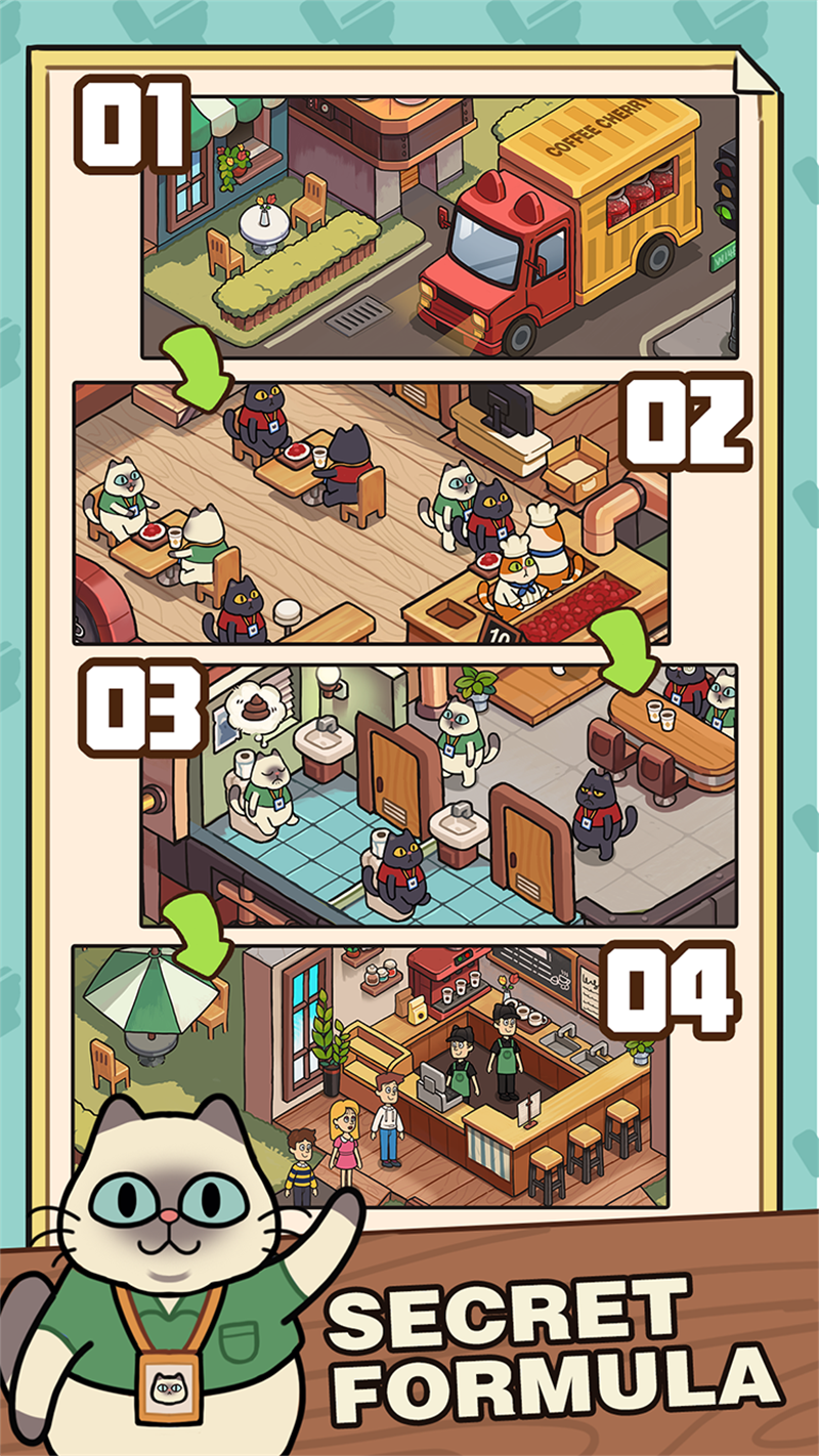 My Purrfect Poo Cafe手游图1