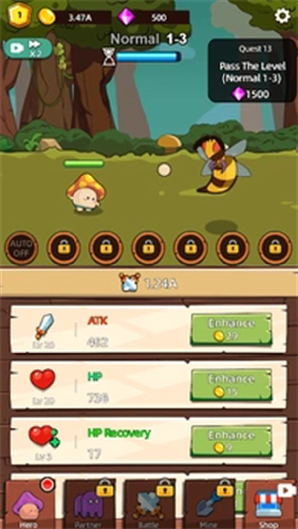Mushroom Go游戏