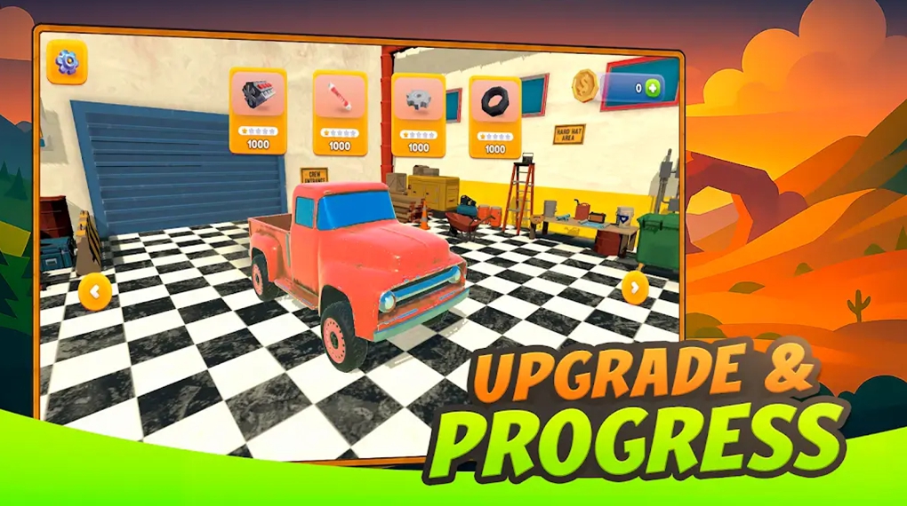 山坡送货：卡车模拟（Hillside Delivery: Truck Sim）游戏图2