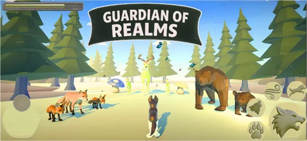 Alpha Action Animal Wolf Games游戏图1