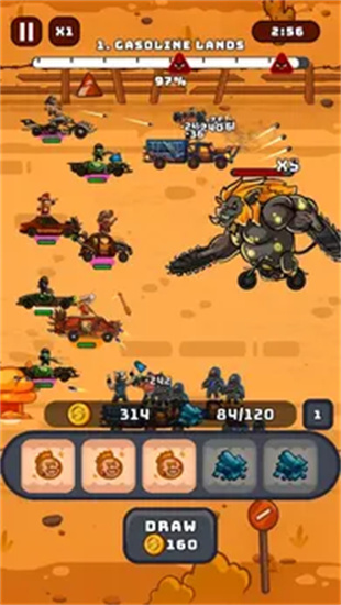 Fury Car Heroes游戏图1