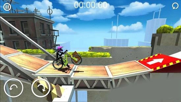 火柴人山地车(Stickman Trials)图1