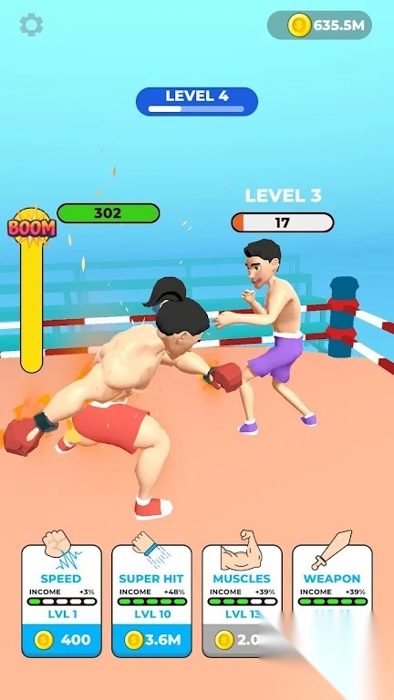 Idle Fighting Boxer - Clicker游戏