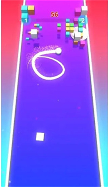 彩色堆叠球游戏图1