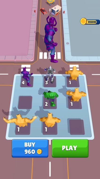 Merge and Smash Kaiju Destruction
