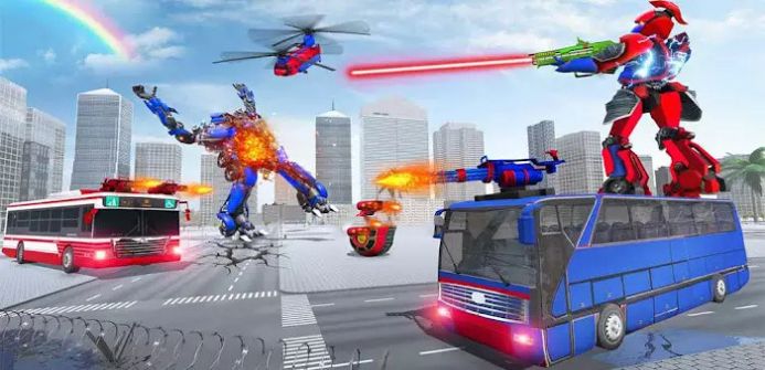 巴士机器人变换汽车（Bus Robot Transform Car Game）图2