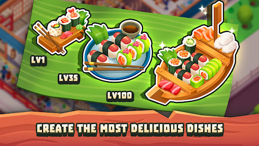 Sushi Empire Tycoon游戏图3