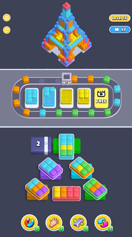 堆叠排序大师（Build Stack Sort）游戏图2