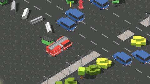 粉碎楼梯车（Carpool City）图1