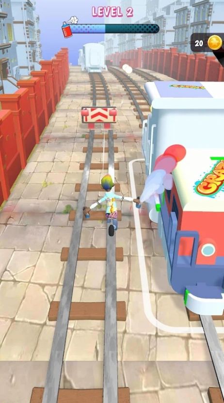 涂鸦跑（Graffiti Run）游戏图1
