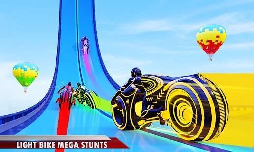 Light Bike Stunt图1