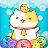 萌猫拼图(みっちりバブル)图标