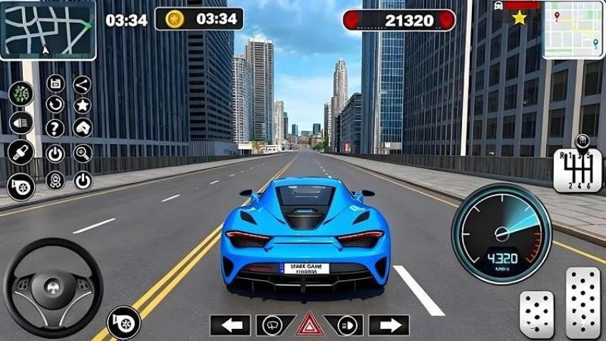 真实飙车3D游戏图1