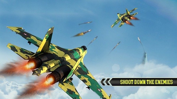 喷气式战斗机3d游戏(Air Force Jet Fighter Combat 3d)图2