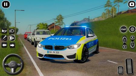 警车停泊模拟器图1