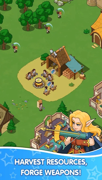 匠心小镇（Idle Artisan Town）游戏图2