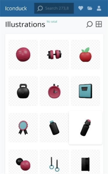 Iconduck软件图1