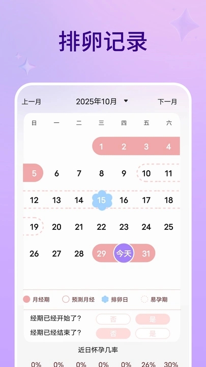 排卵期计算器app图3