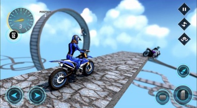 Mega Ramp Bike Race游戏图3