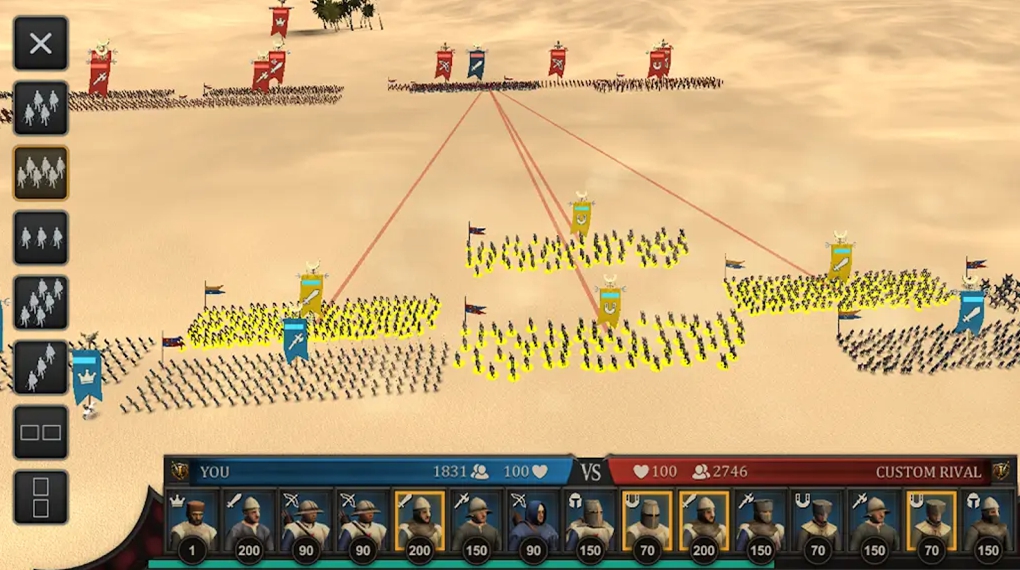 中世纪之战（Medieval Battles Online）游戏图2