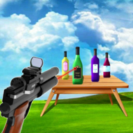 专家瓶子射击图标