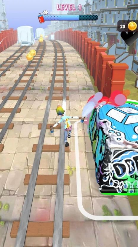 涂鸦跑（Graffiti Run）游戏图2