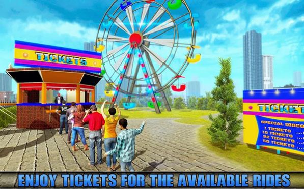 Theme Park Swings Rider游戏图3