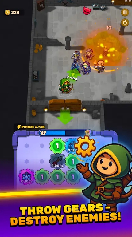 齿轮地牢（Gear Dungeon）游戏图3