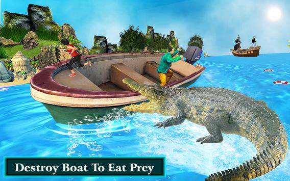 Hungry Crocodile Simulator Attack图1